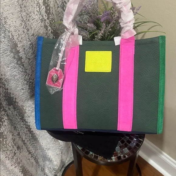 Kurt Geiger London Southbank suede Mini Tote - Picture 15 of 17